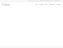 Tablet Screenshot of espaidental-laperla.com